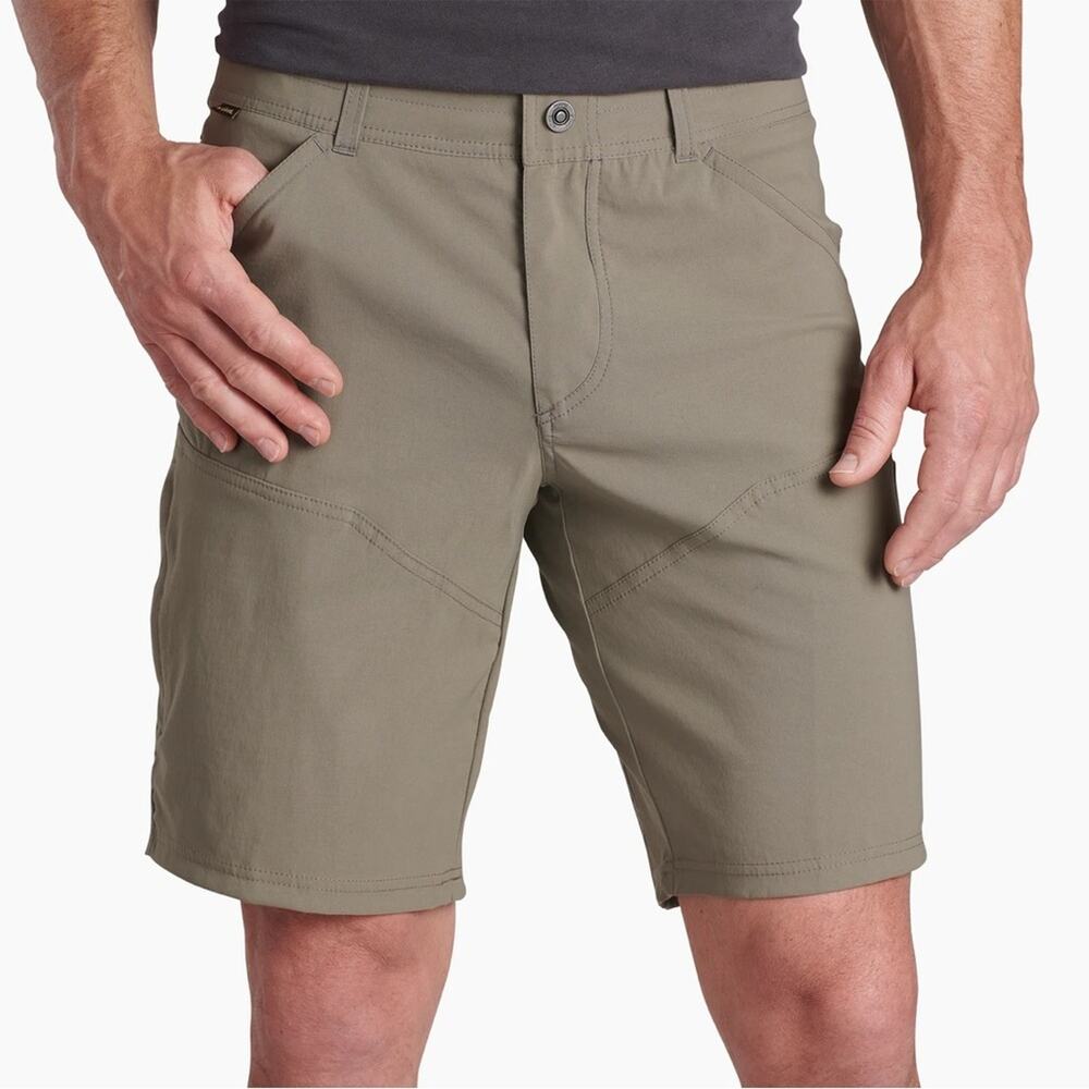 Kuhl | Men’s Khaki Renegade Shorts Cargo Performance Outdoor Hiking Lightweight
